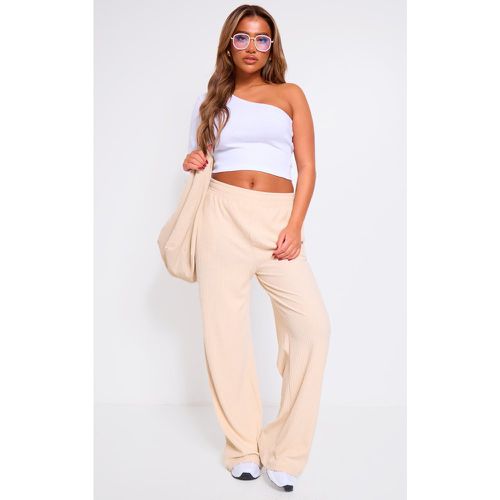 Pantalon large côtelé brossé doux - PrettyLittleThing - Modalova