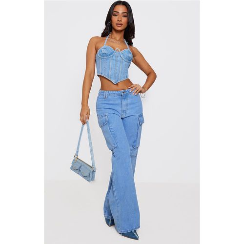 Petite Jean cargo - PrettyLittleThing - Modalova