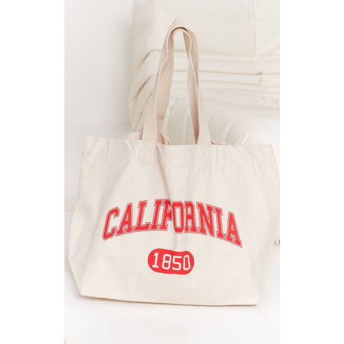Tote bag basique à slogan California - PrettyLittleThing - Modalova