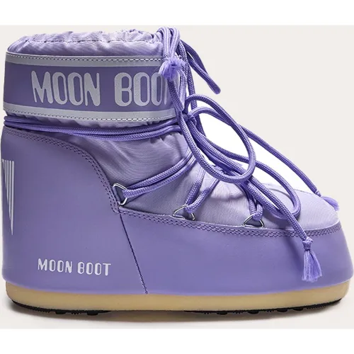 Moon Boots basses en nylon à slogan - PrettyLittleThing - Modalova