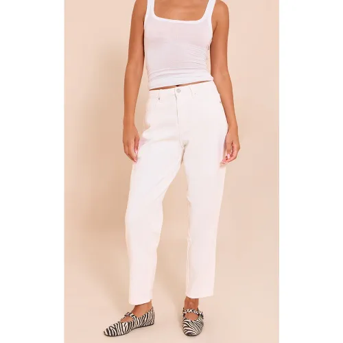 Jean style mom à taille haute - PrettyLittleThing - Modalova