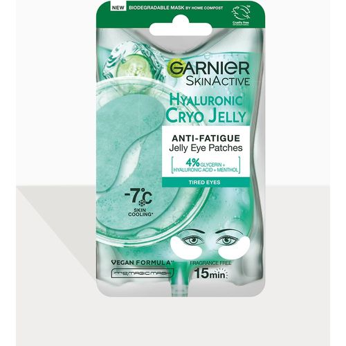 Garnier Patchs pour les yeux anti-fatique Cryo Jelly à l'acide hyaluronique et au concombre glacé - PrettyLittleThing - Modalova