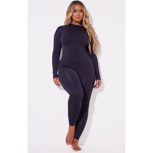 Shape Combinaison stretch sans coutures à zip devant et manches longues - PrettyLittleThing - Modalova