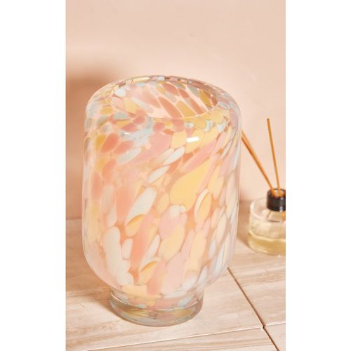 Hestia Vase artisanal en verre coloré tacheté - PrettyLittleThing - Modalova