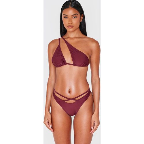 Haut de maillot de bain triangle asymétrique à épaule unique - PrettyLittleThing - Modalova