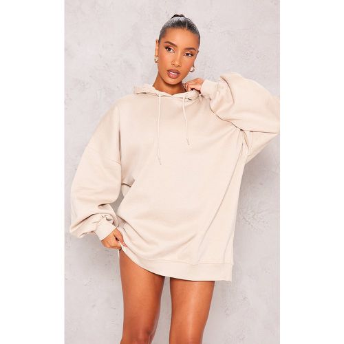 Robe sweat oversize à capuche - PrettyLittleThing - Modalova