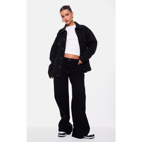 Jean coupe boyfriend taille basse | Taille 44 - PrettyLittleThing - Modalova