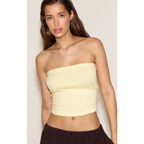 Top bandeau en coton doux - PrettyLittleThing - Modalova