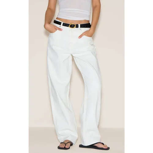 Jean boyfriend à taille haute - PrettyLittleThing - Modalova