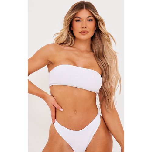 Haut de maillot de bain bandeau crêpé Mix & Match - PrettyLittleThing - Modalova