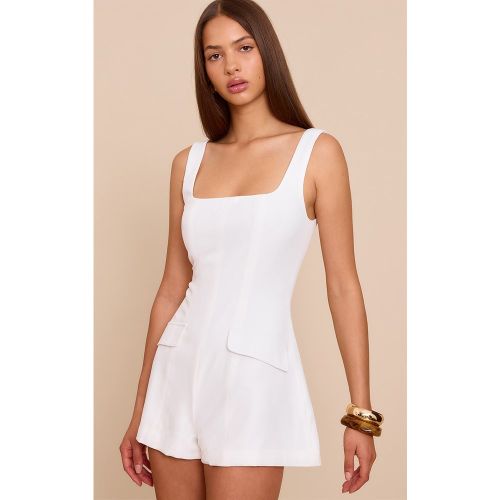 Combishort tissé à poches - PrettyLittleThing - Modalova