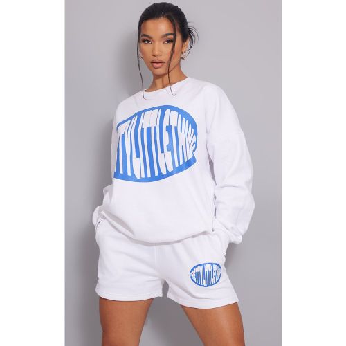 Sweat oversize imprimé - PrettyLittleThing - Modalova
