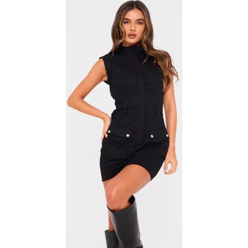 Robe moulante en maille sergée deluxe à poches style cargo - PrettyLittleThing - Modalova