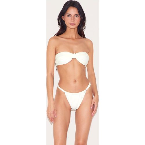 Haut de maillot de bain bandeau noué devant - PrettyLittleThing - Modalova