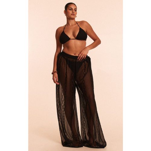 Plus Ensemble de plage en mousseline de soie texturée - PrettyLittleThing - Modalova