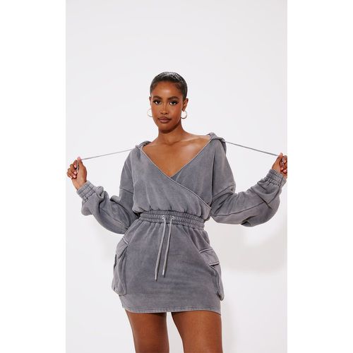 Shape Robe pull en sweat oversize délavée - PrettyLittleThing - Modalova