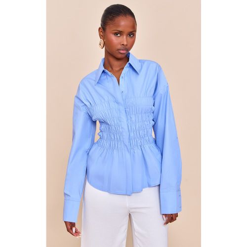 Chemise ajustée froncée - PrettyLittleThing - Modalova