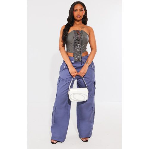 Shape Pantalon cargo à taille pliée et poches - PrettyLittleThing - Modalova