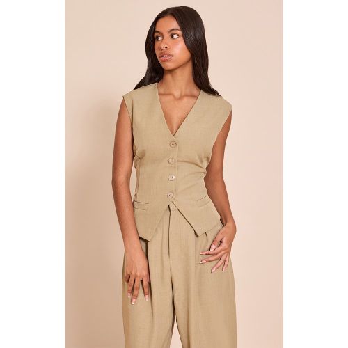Petite Gilet de tailleur à boutons - PrettyLittleThing - Modalova
