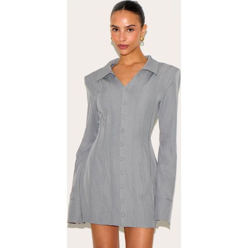 Petite Robe blazer de tailleur tissée à lisérés devant - PrettyLittleThing - Modalova