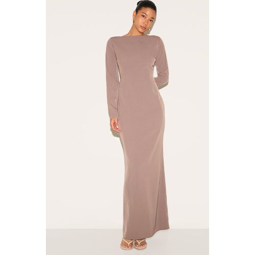 Robe de tailleur longue à col bateau - PrettyLittleThing - Modalova
