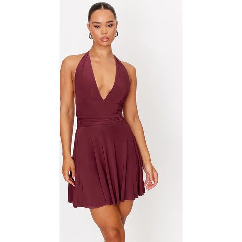 Robe droite moulante doublée à dos nu noué - PrettyLittleThing - Modalova