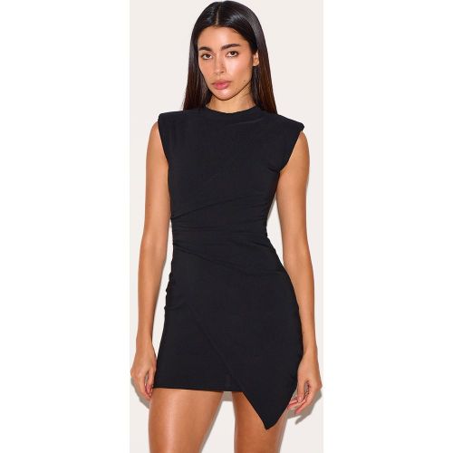 Mini robe structurée sans manches à détail froncé - PrettyLittleThing - Modalova
