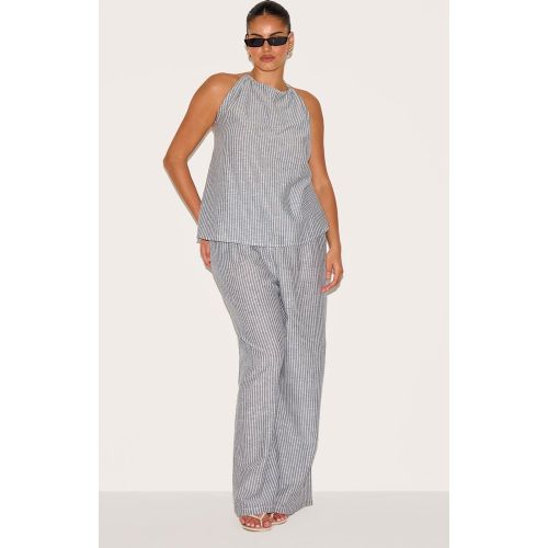 Plus Pantalon ample à rayures - PrettyLittleThing - Modalova