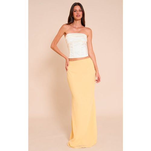 Jupe longue en mousseline de soie - PrettyLittleThing - Modalova