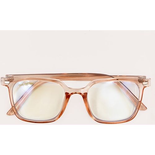Lunettes de repos carrées anti-lumière bleue - PrettyLittleThing - Modalova