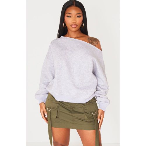 Shape Sweat ample en sweat à ourlet élimé - PrettyLittleThing - Modalova