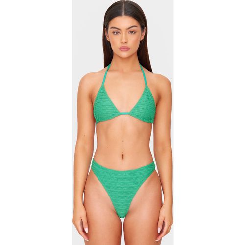 Haut de maillot de bain triangle texturé - PrettyLittleThing - Modalova