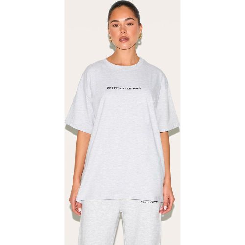 T-shirt clair oversize à imprimé | Taille 38 - PrettyLittleThing - Modalova