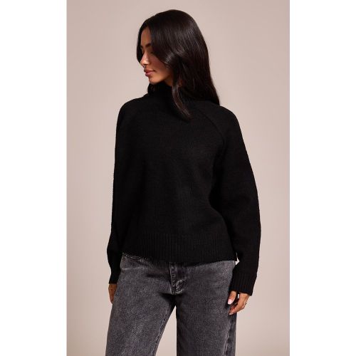 Petite Pull en maille tricot à col roulé | Taille Large - PrettyLittleThing - Modalova