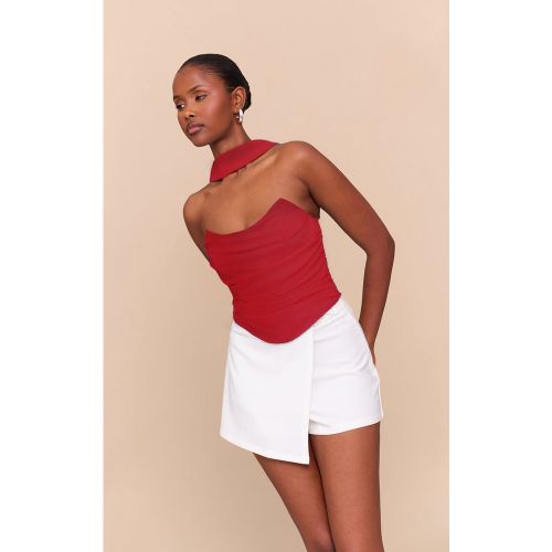 Corset à foulard - PrettyLittleThing - Modalova