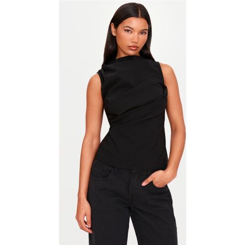 Top long ajusté en bengaline à fronces - PrettyLittleThing - Modalova