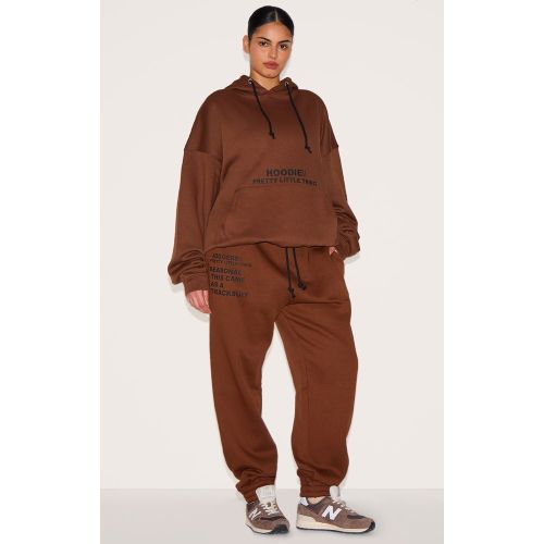 Plus Jogging à slogan imprimé - PrettyLittleThing - Modalova