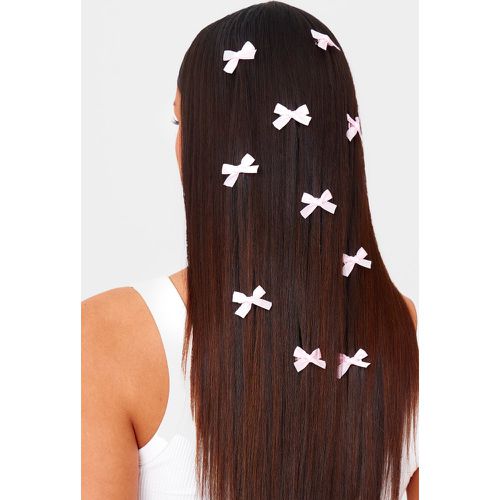 Lot de 10 pinces à cheveux en forme de noeud - PrettyLittleThing - Modalova