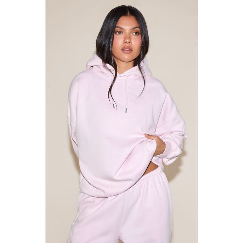 Pull Over Hoodie rose bébé oversized - PrettyLittleThing - Modalova