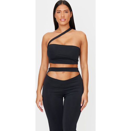 Shape Crop top en Sculpt asymétrique à bretelles - PrettyLittleThing - Modalova