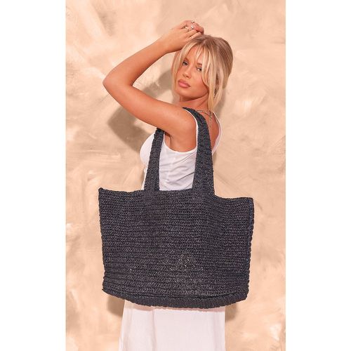 Sac de plage large en raphia - PrettyLittleThing - Modalova