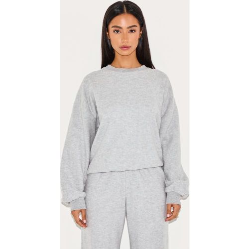 Petite Sweat oversize doux - PrettyLittleThing - Modalova