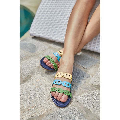 Sandales en chaîne multicolores - CUPSHE - Modalova