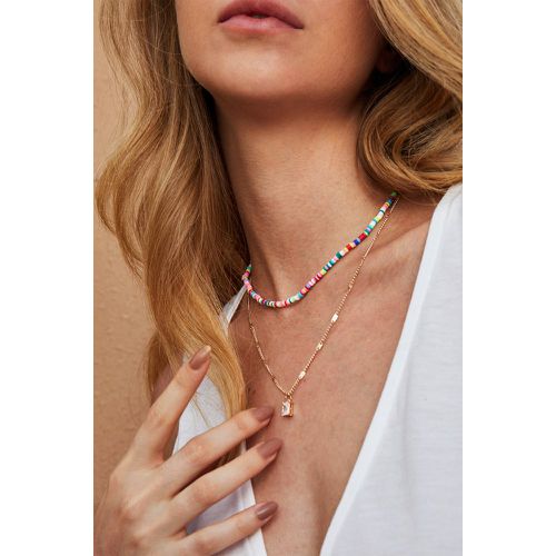 Ensemble de colliers à perles et chaînes - CUPSHE - Modalova