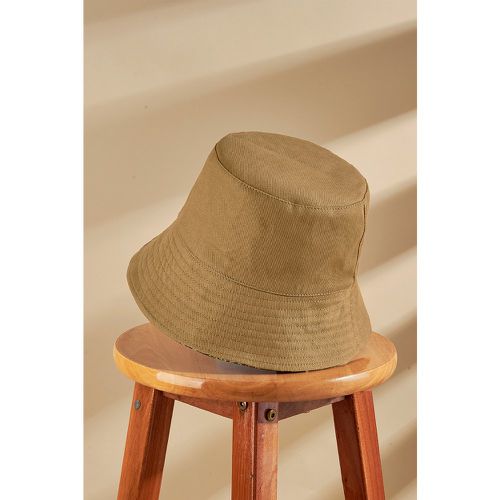 Chapeau bob réversible camel à fleurs - CUPSHE - Modalova