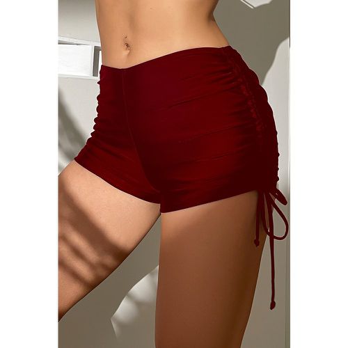 Short de bain taille moyenne ruhcé rétro pourpre - CUPSHE - Modalova