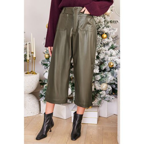 Pantalon en similicuir à jambes droites - CUPSHE - Modalova