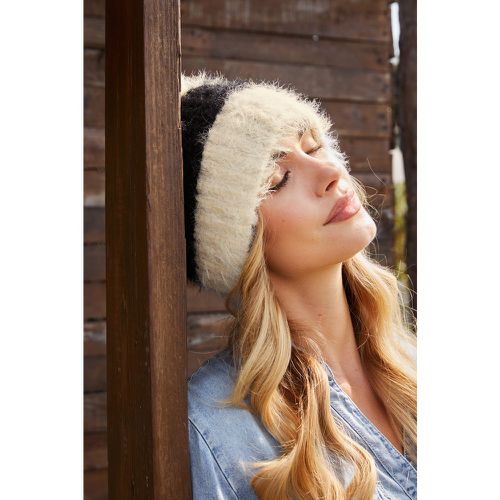 Bonnet en tricot flou avec rayures et blanches - CUPSHE - Modalova