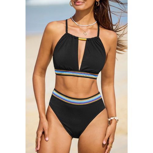 Bikini à découpes et bas à taille haute - CUPSHE - Modalova