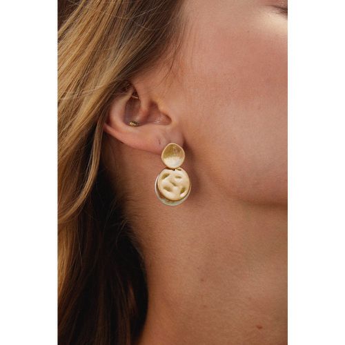 Boucles d'oreilles pendantes en laiton - CUPSHE - Modalova